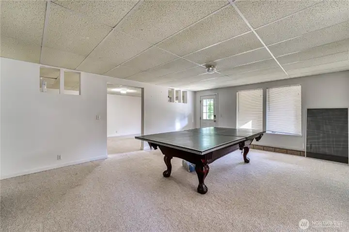 Lower Level Rec Room...