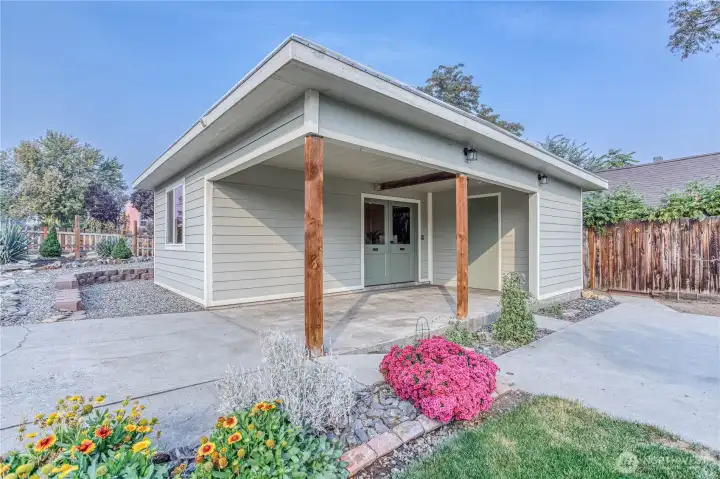 Carport and Studio