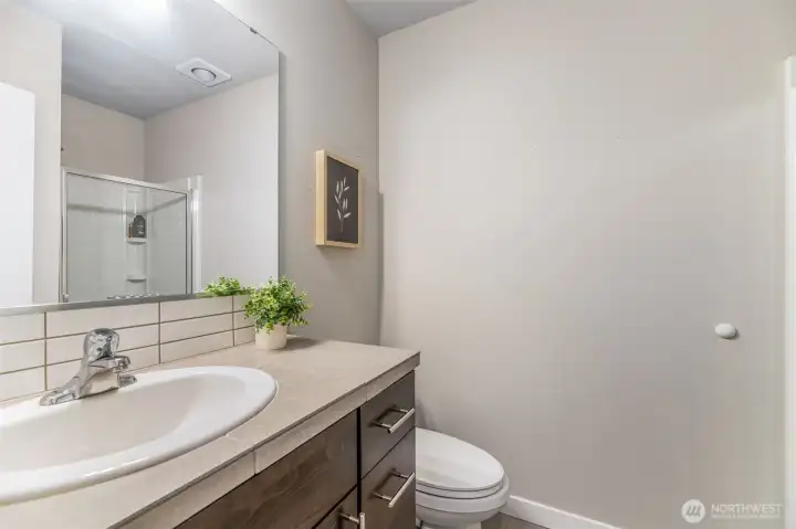 Main level . 3/4 bath