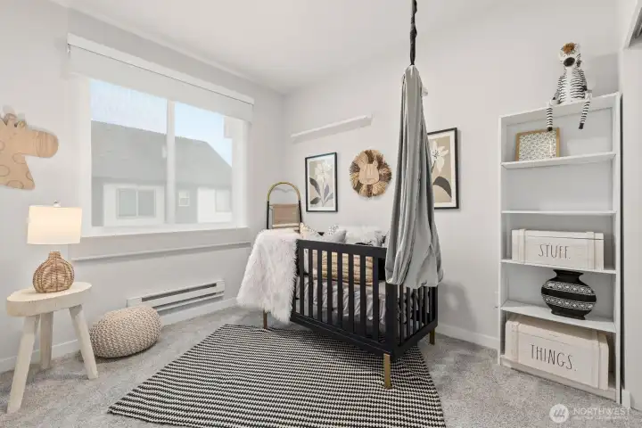 Nursery/Playroom on upper level.