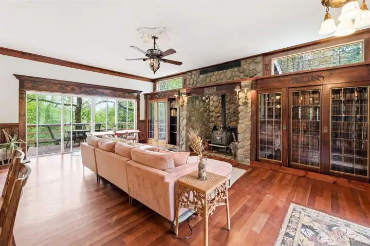 Living room on main floor