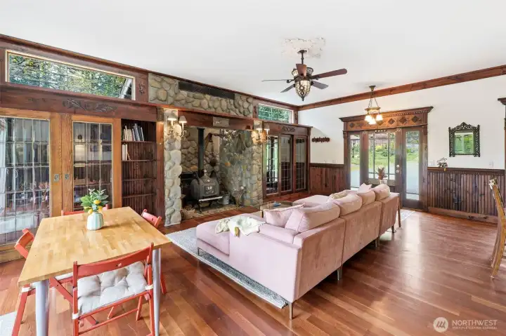 Living room on main floor