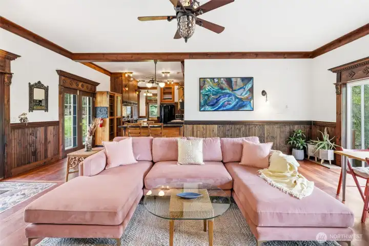 Living room on main floor