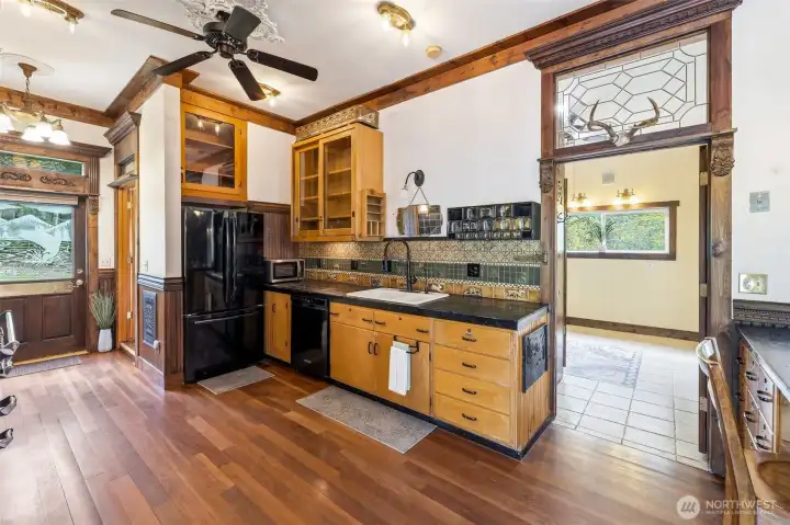 Kitchen on main floor