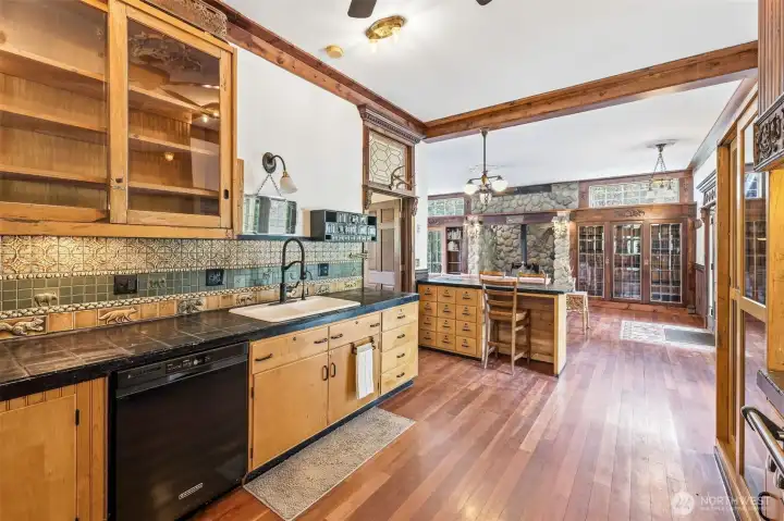 Kitchen on main floor