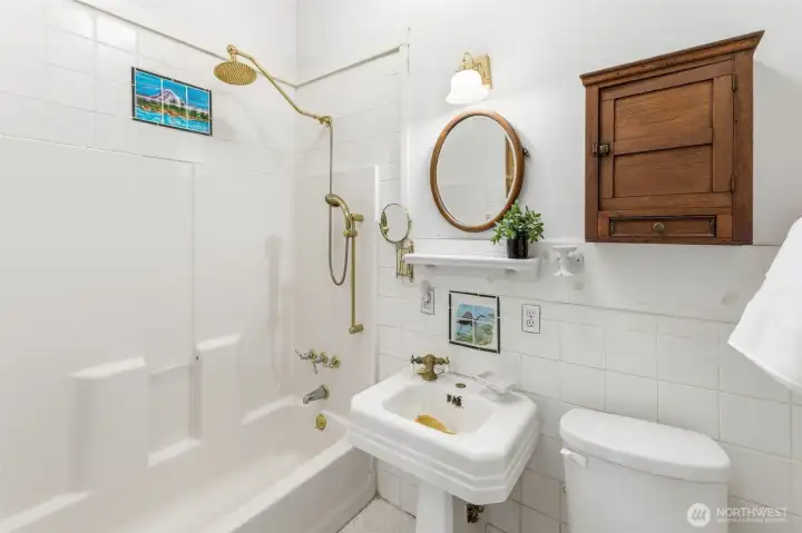Full bathroom on main floor