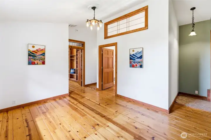 Upstairs bonus area
