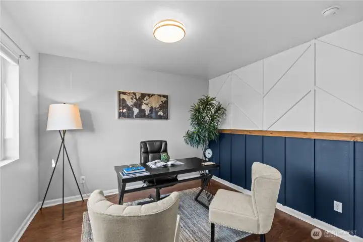 Flex space - think office, nursery, fitness, or reading nook.