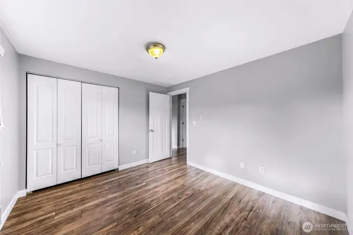 Bedroom 3 and closets