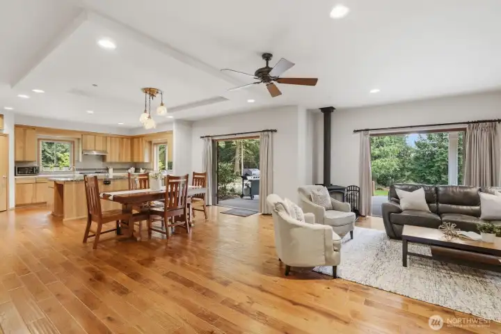 Open floorplan