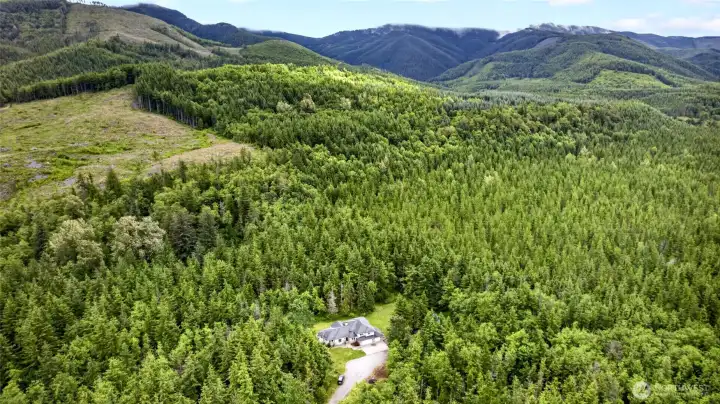 Aerial of property