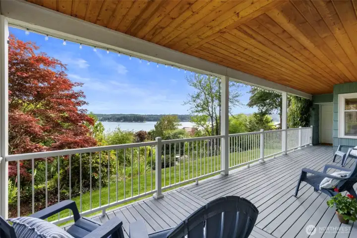 A porch that beckons you to stay forever...