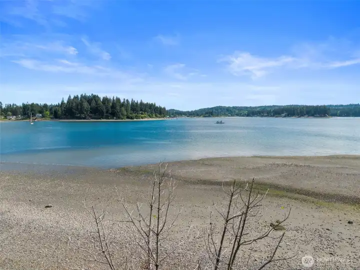 Twelve feet of waterfront for summer play!