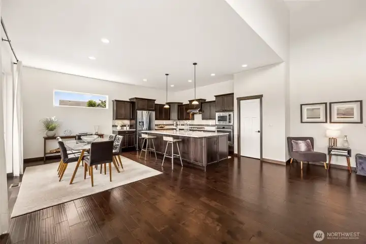 Dining and Kitchen Dining and Kitchen