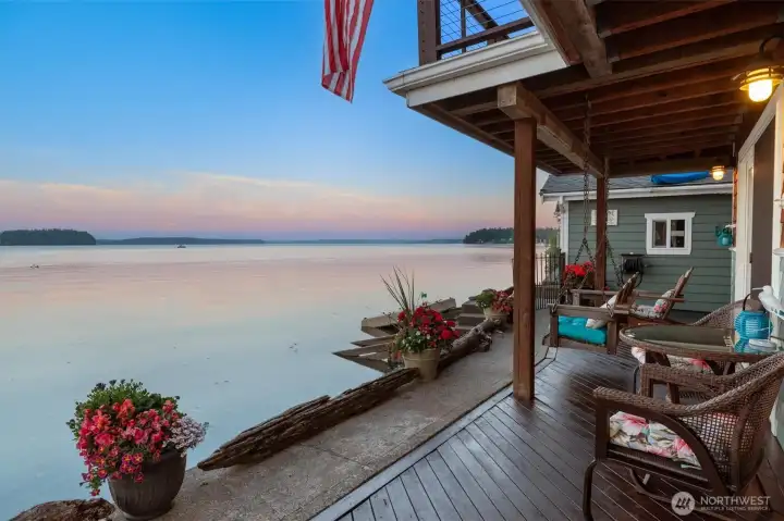 Expansive outdoor deck to enjoy endless views