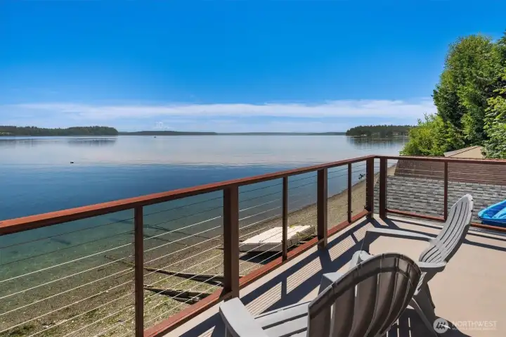 Balcony views from your bedroom retreat