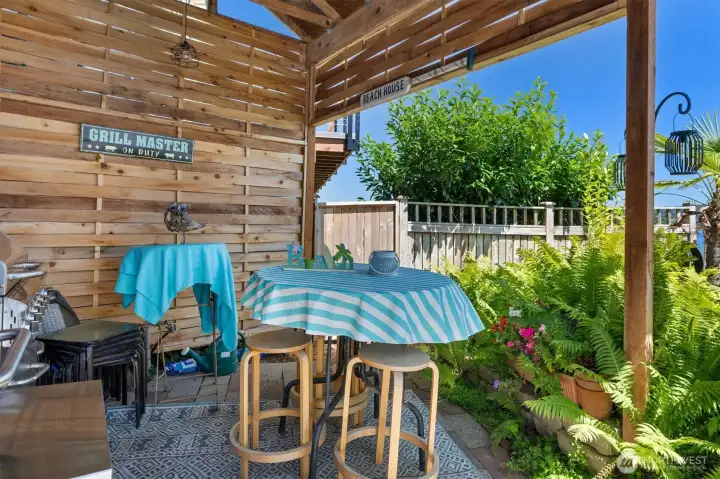 Covered BBQ Pavillion
