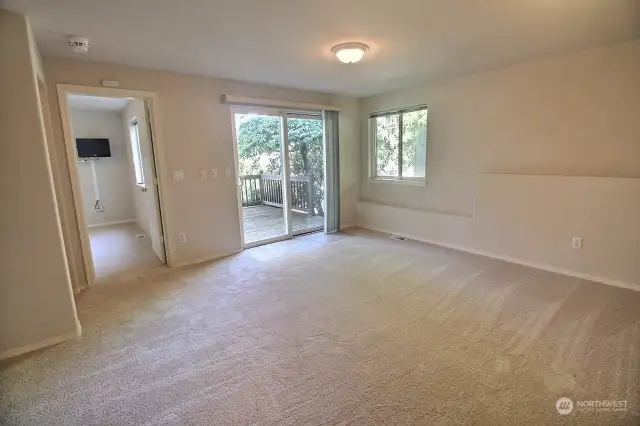 Lower Level Bonue Room with own Deck