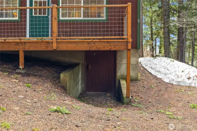Storage under house