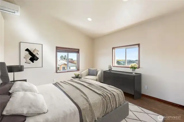 Virtually Staged ADU 2nd Bedroom