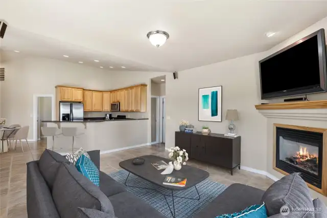 Virtually Staged- Living Room