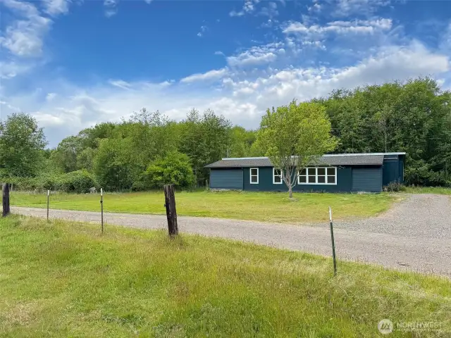 Another view of the front side from one pasture.