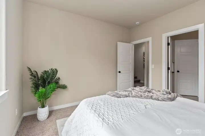 Main level bedroom - great for guests or multi-gen living.