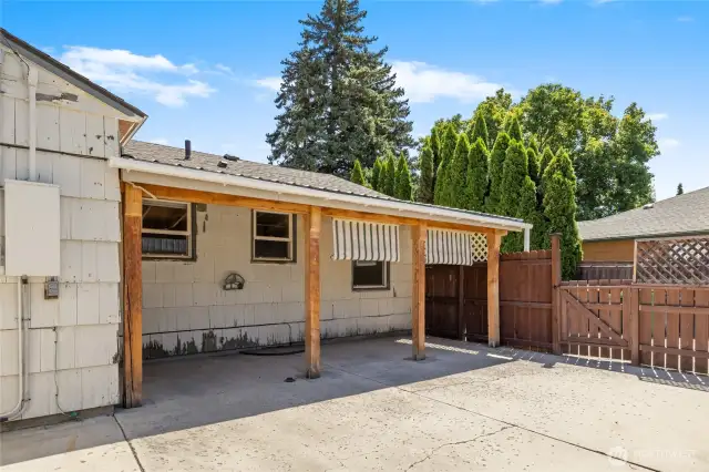 Large patio to enjoy the outdoors!