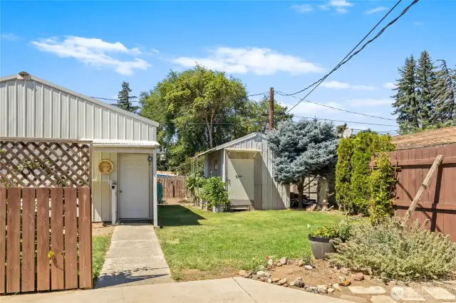 Check out the outbuildings