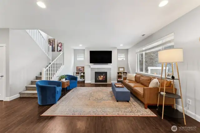Gas fireplace