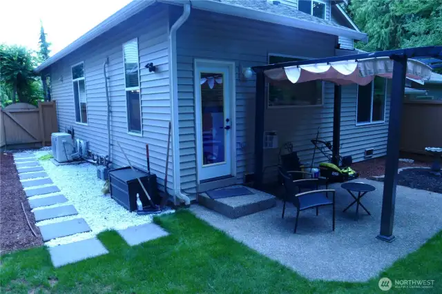Back Yard with mini split  (2)