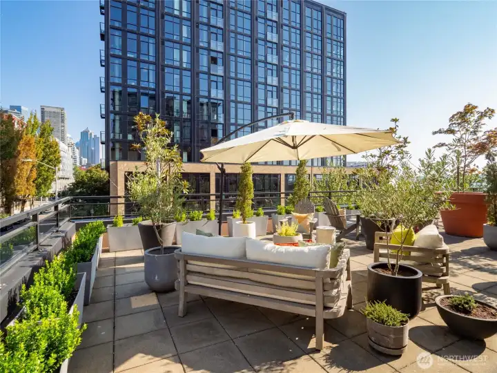 A truly rare, private 660 square-foot terrace is all yours to enjoy.