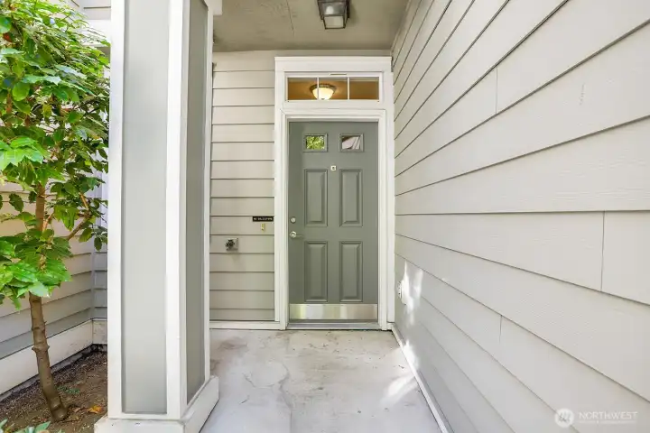 front Porch & Door