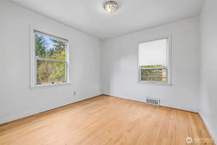 Bedroom 2 on main level—good natural light.