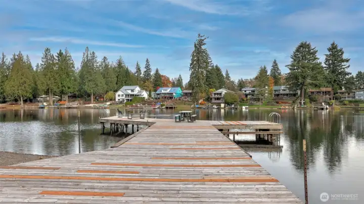 The perfect entertainment dock!