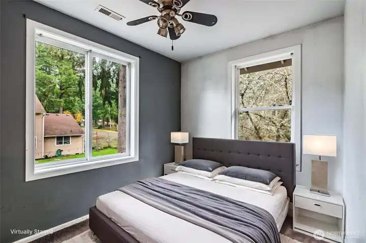 2nd bedroom virtually staged