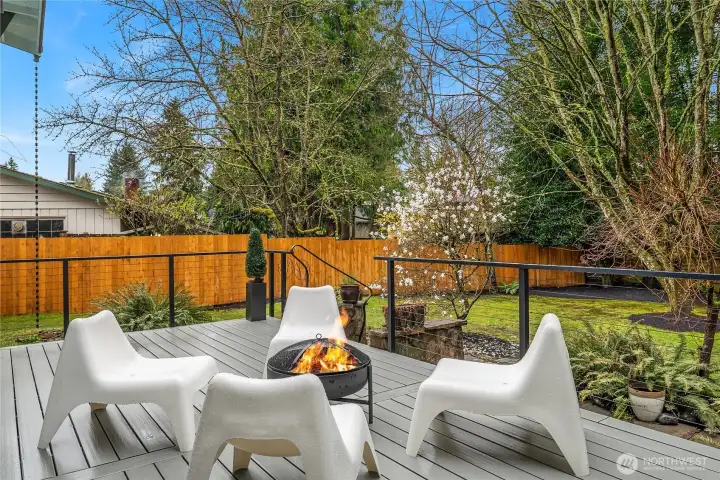 New Entertaining Deck