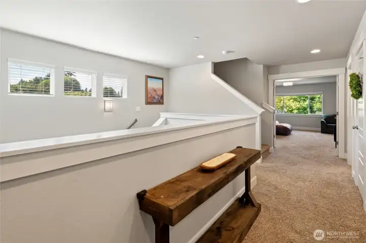 view as you exit the 4th bedroom and walk towards the primary suite.