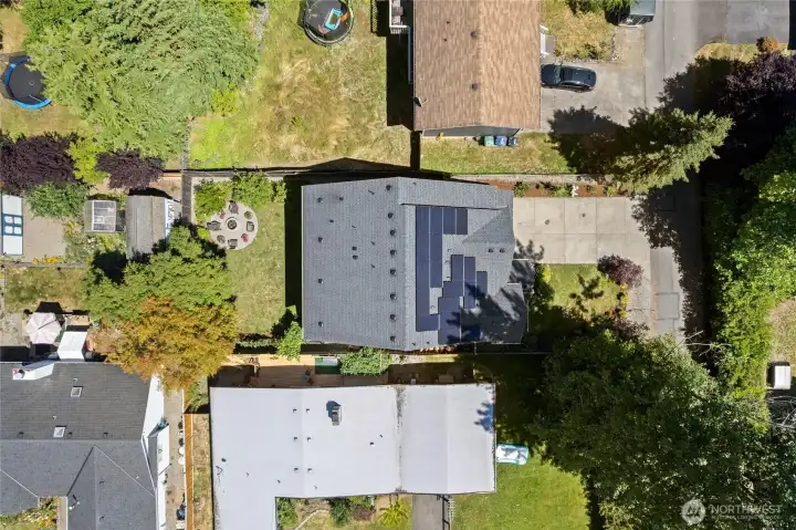 19 solar panels will help insulate the new owner from rising energy costs in WA state.