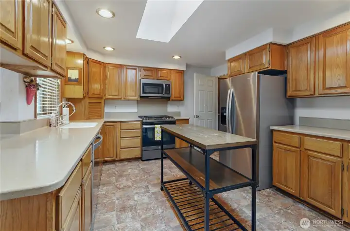 Stainless steel appliances