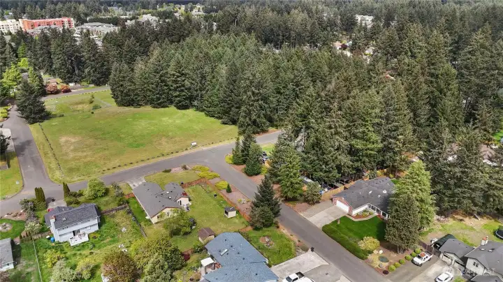 Just down the block from Meridian Acres' community park