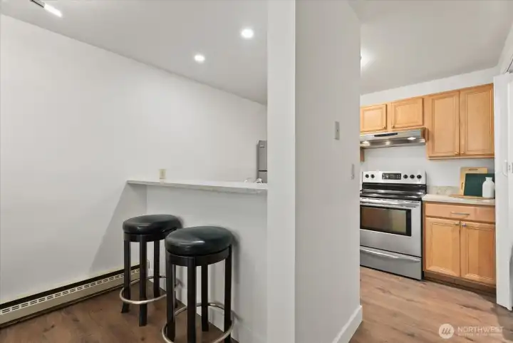Quartz bar top!