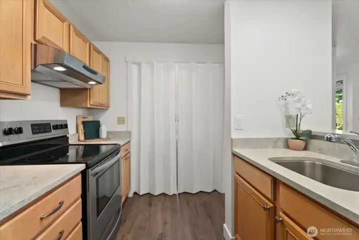 Plenty of storage space.