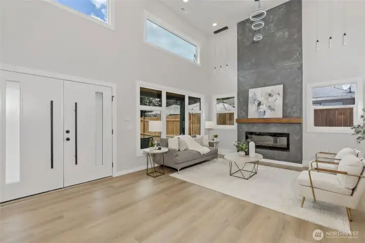 Bright Open Living Area
