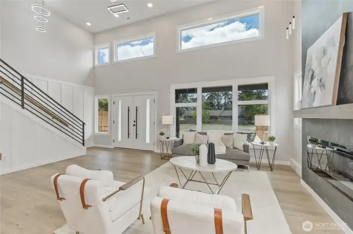 Spacious Living Room