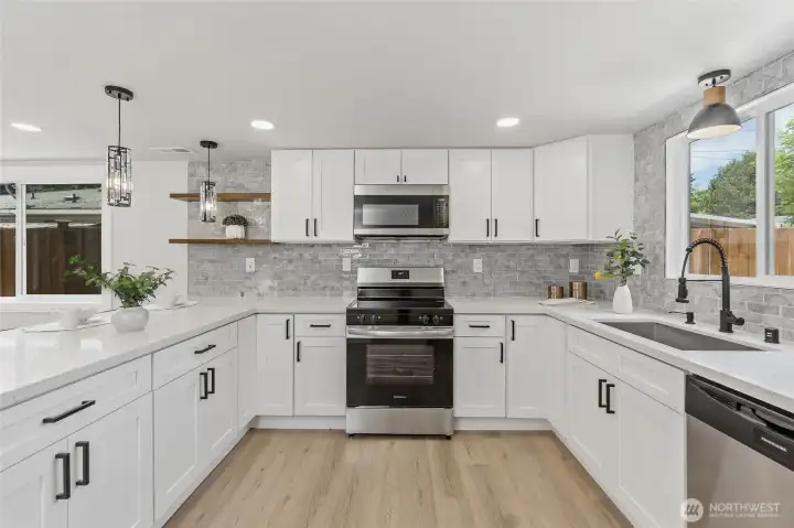 Modern Updated Kitchen