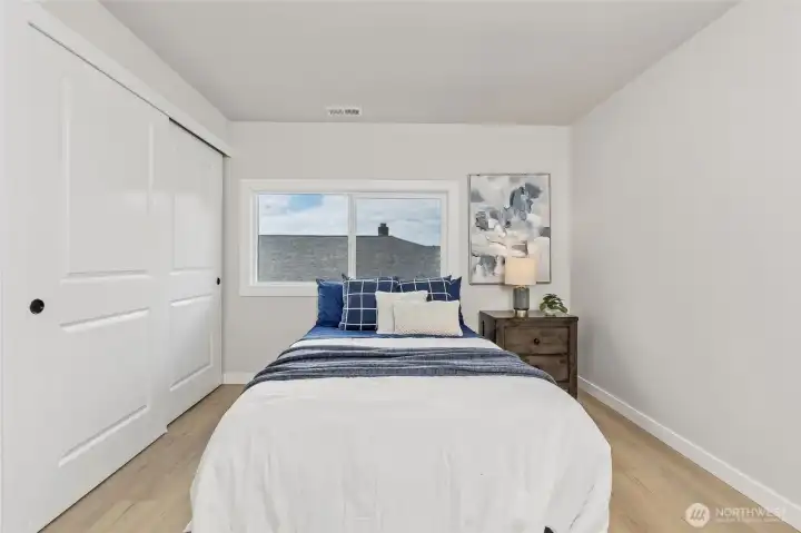 Bedroom with Closet