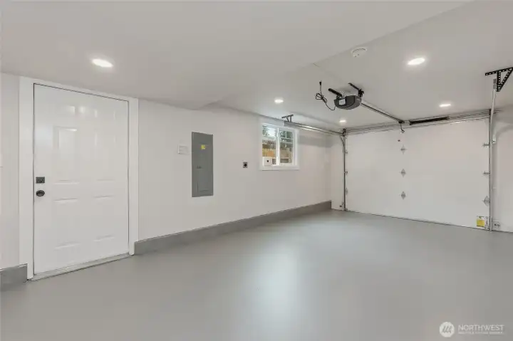 Finished Garage Interior