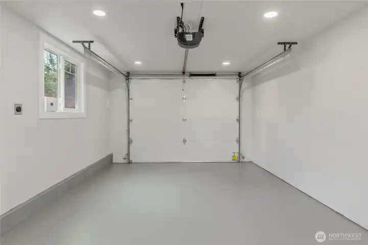Finished Garage Interior