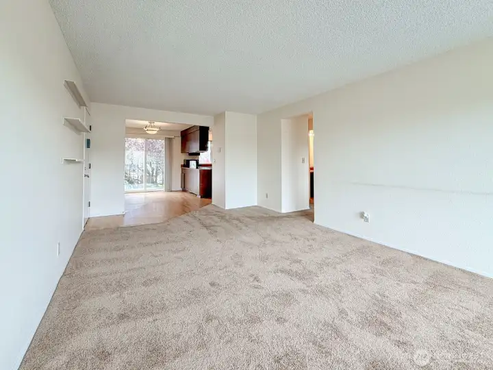 Living Room looking towards kitchen